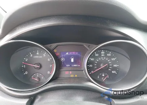 2017 Kia Sedona Lx из США, поврежденный, VIN KNDMB5C12H6254881